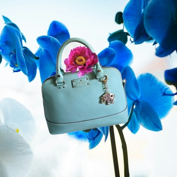 kate spade Handbags - Kate Spade Mint Green Leather Wellesley Rachelle Shoulder Bag